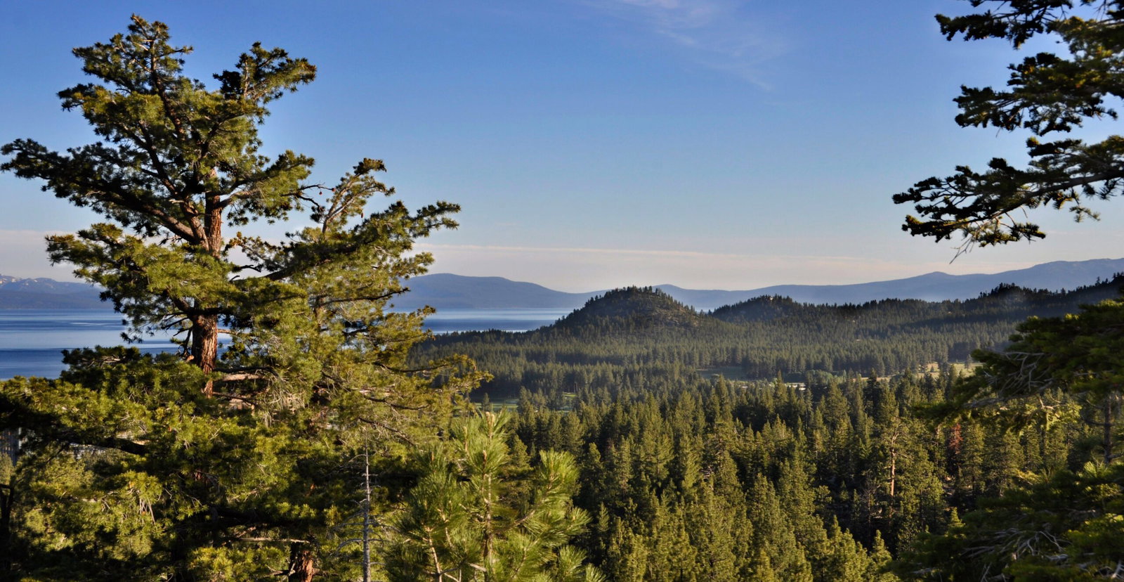 Van Sickle Bi-State Park trail near Heavenly Village in South Lake Tahoe