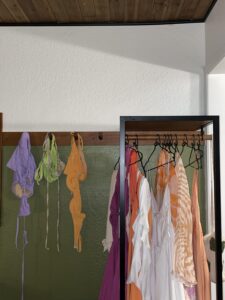 clothes and bathing suits for lake tahoe packing