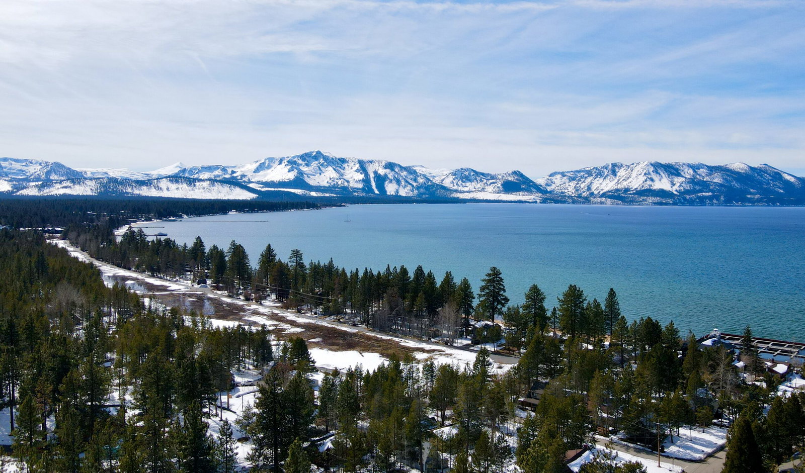 lake tahoe in winter